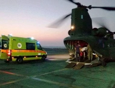 Κρήτη: Αεροδιακομιδή βρέφους που έπαθε ηλεκτροπληξία
